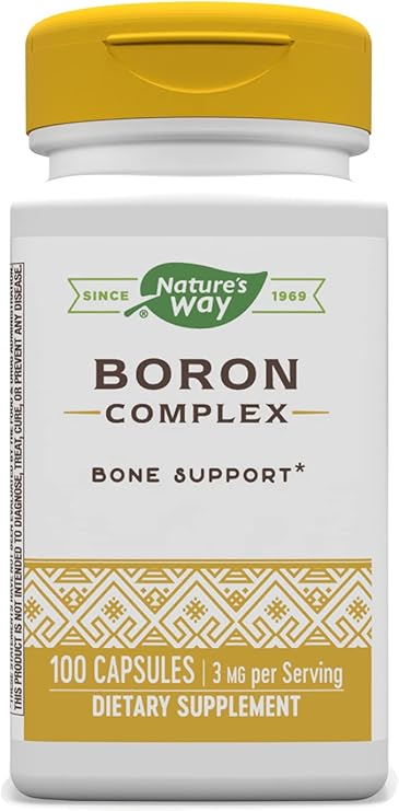 Boron Complex 3mg Capsules by Nature's Way