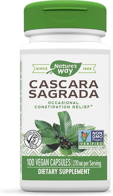 Cascara Sagrada Capsules by Nature's Way