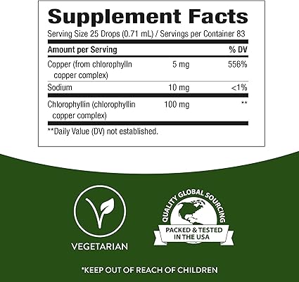 Chlorofresh Mint Liquid by Nature's Way