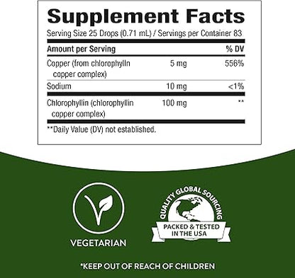 Chlorofresh Mint Liquid by Nature's Way