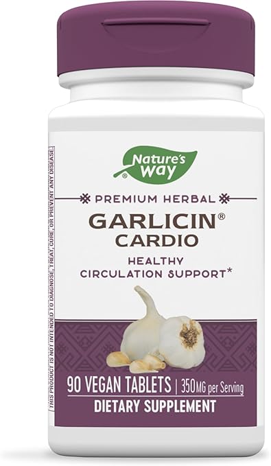 Garlicin Cardio Vegan Tablets by Nature's Way