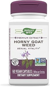 Horny Goat Weed Capsules by Nature's Way