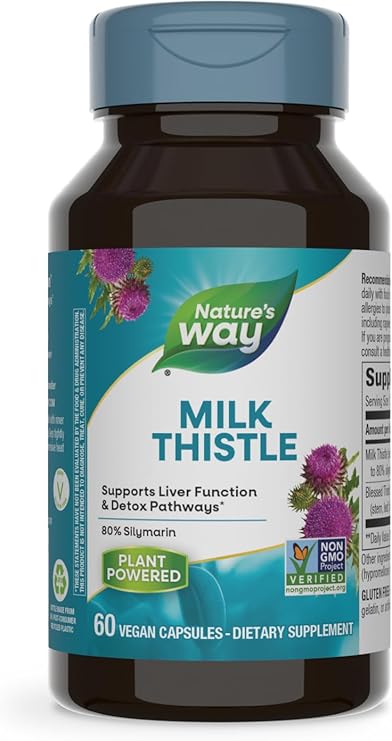 Milk Thistle Seed Extract Capsules by Nature's Way