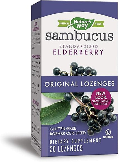 Sambucus Original Elderberry Lozenge by Nature's Way