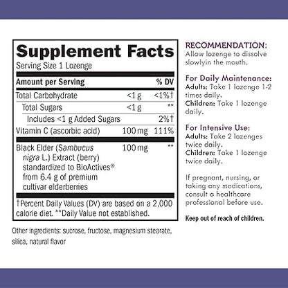 Sambucus Original Elderberry Lozenge by Nature's Way
