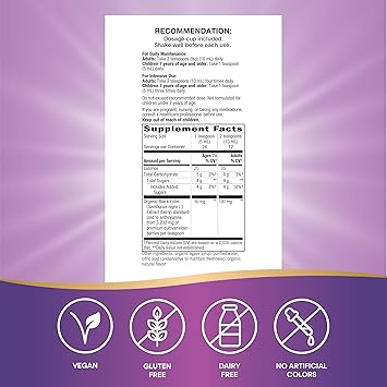 Organic Sambucus Syrup by Nature's Way