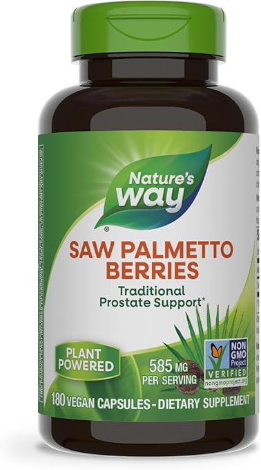 Saw Palmetto Berries Capsules by Nature's Way