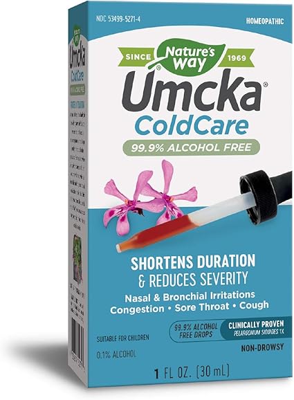 Umcka Cold Care Alcohol Free by Nature's Way