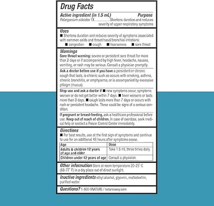 Umcka Original Homeopathic Drops by Nature's Way