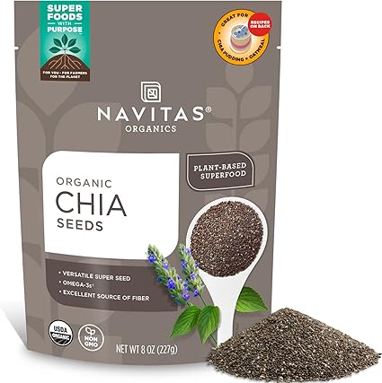Organic Chia Seeds by Navitas