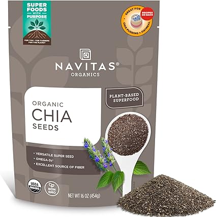Organic Chia Seeds by Navitas