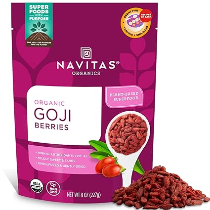 Organic Goji Berries by Navitas
