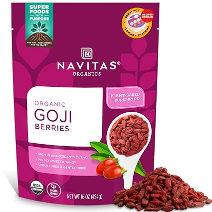 Organic Goji Berries by Navitas