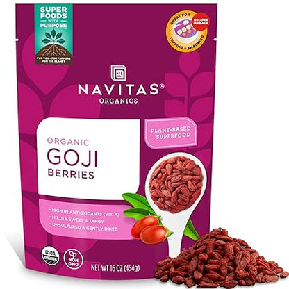 Organic Goji Berries by Navitas