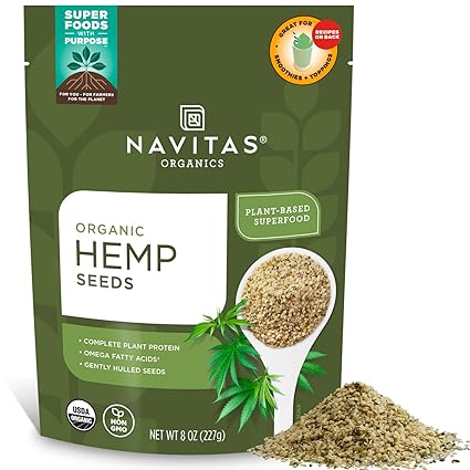 Organic Hemp Seeds by Navitas