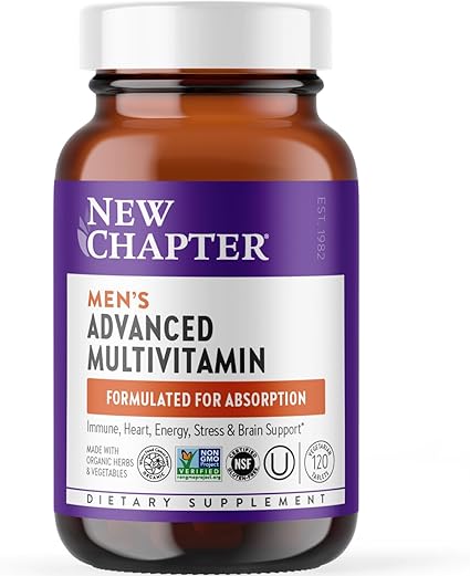Men's Advanced Multivitamin Tablets by New Chapter