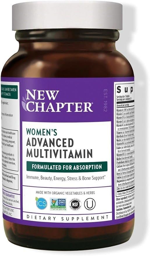 Women's Advanced Multivitamin Tablets by New Chapter