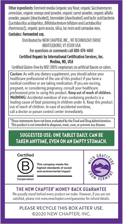 Women's One Daily Multivitamin Tablets by New Chapter