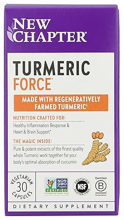 Turmeric Force Capsules by New Chapter