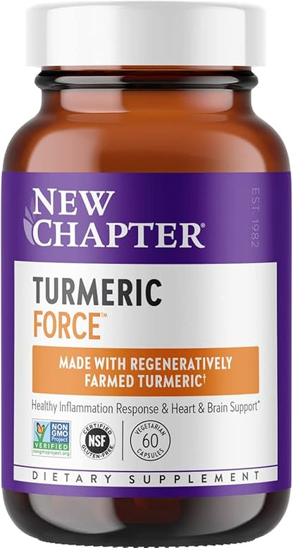 Turmeric Force Capsules by New Chapter