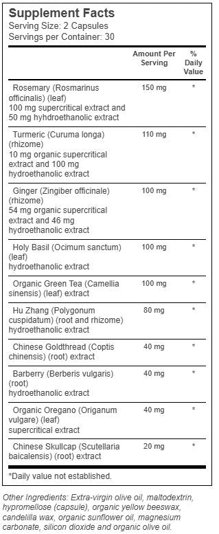 Zyflamend Herbal Pain Relief Capsules by New Chapter