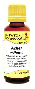 Aches & Pains Liquid Homeopathic by Newton Homeopathics