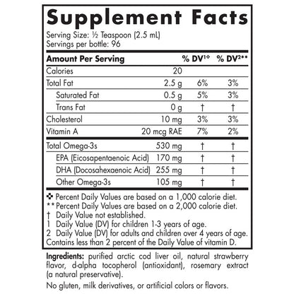 Children's DHA Liquid 8oz by Nordic Naturals