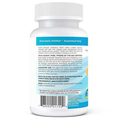 Children's DHA 180 Chewables by Nordic Naturals