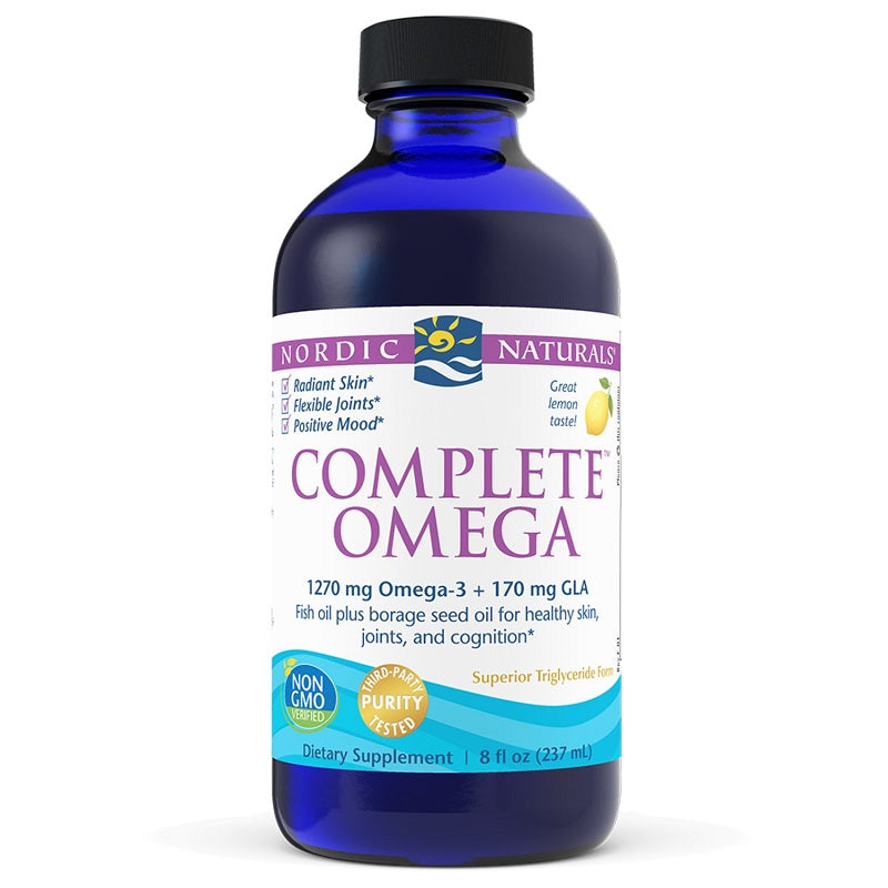 Complete Omega Liquid 8oz by Nordic Naturals