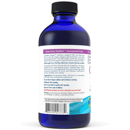 Complete Omega Liquid 8oz by Nordic Naturals
