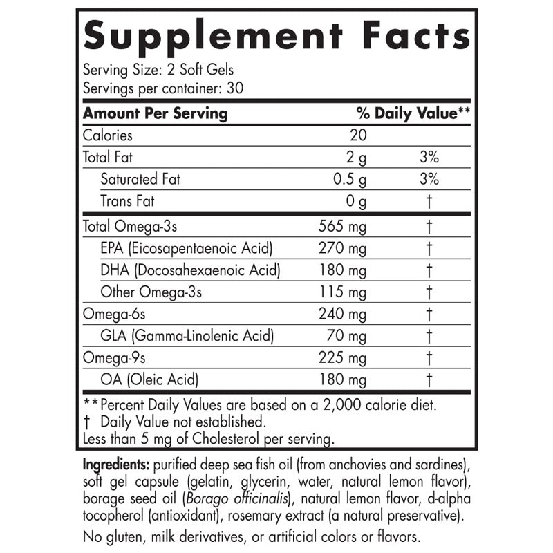 Complete Omega 60sg by Nordic Naturals