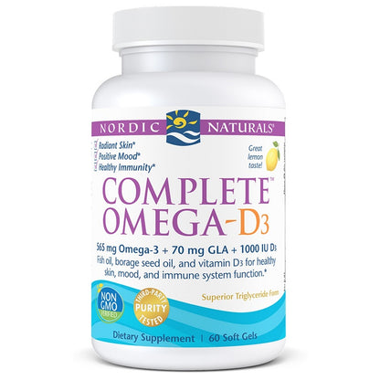 Complete Omega-D3 60sg by Nordic Naturals