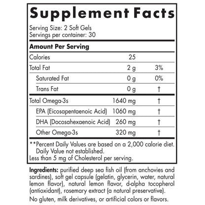 EPA Xtra 60sg by Nordic Naturals