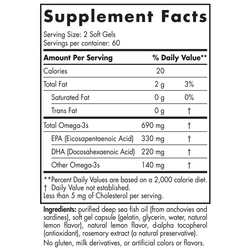 Omega-3 120sg by Nordic Naturals