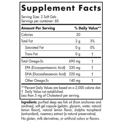 Omega-3 120sg by Nordic Naturals