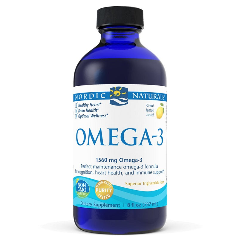 Omega-3 Liquid 8oz by Nordic Naturals