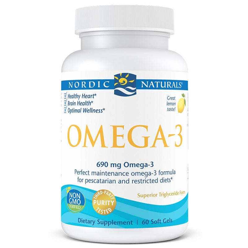 Omega-3 in Fish Gelatin 60sg by Nordic Naturals