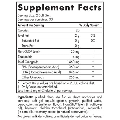 Omega Vision 60sg by Nordic Naturals