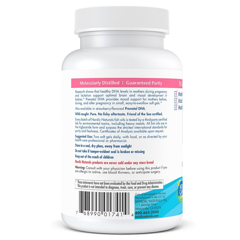 Prenatal DHA 90sg by Nordic Naturals
