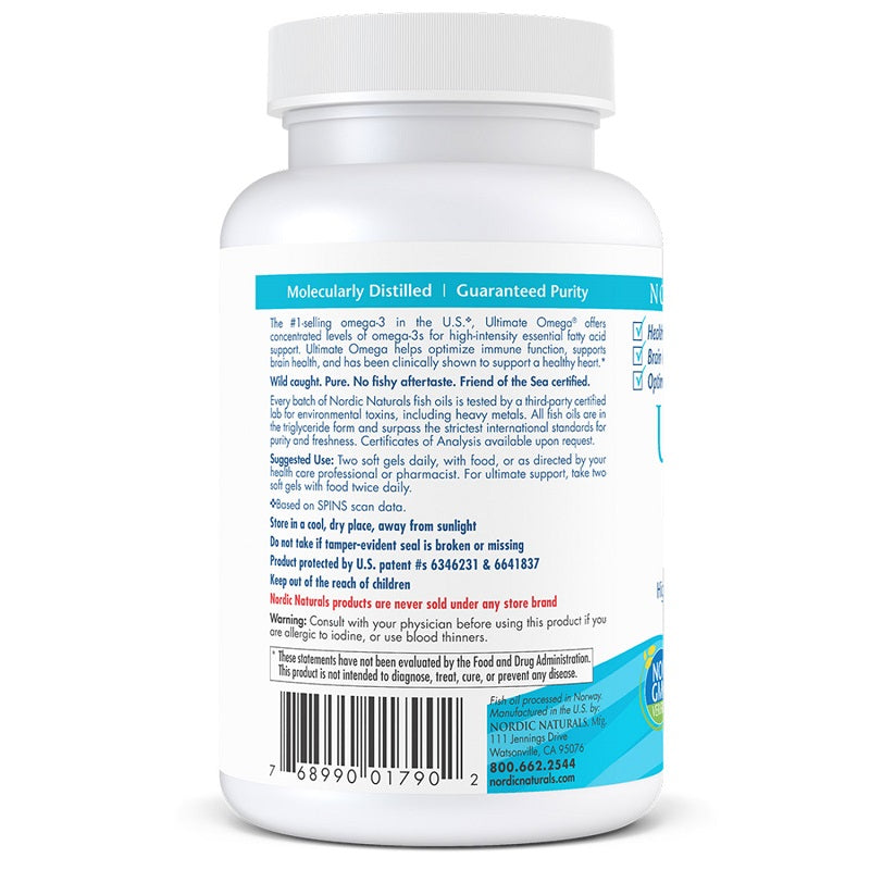 Ultimate Omega 60sg by Nordic Naturals