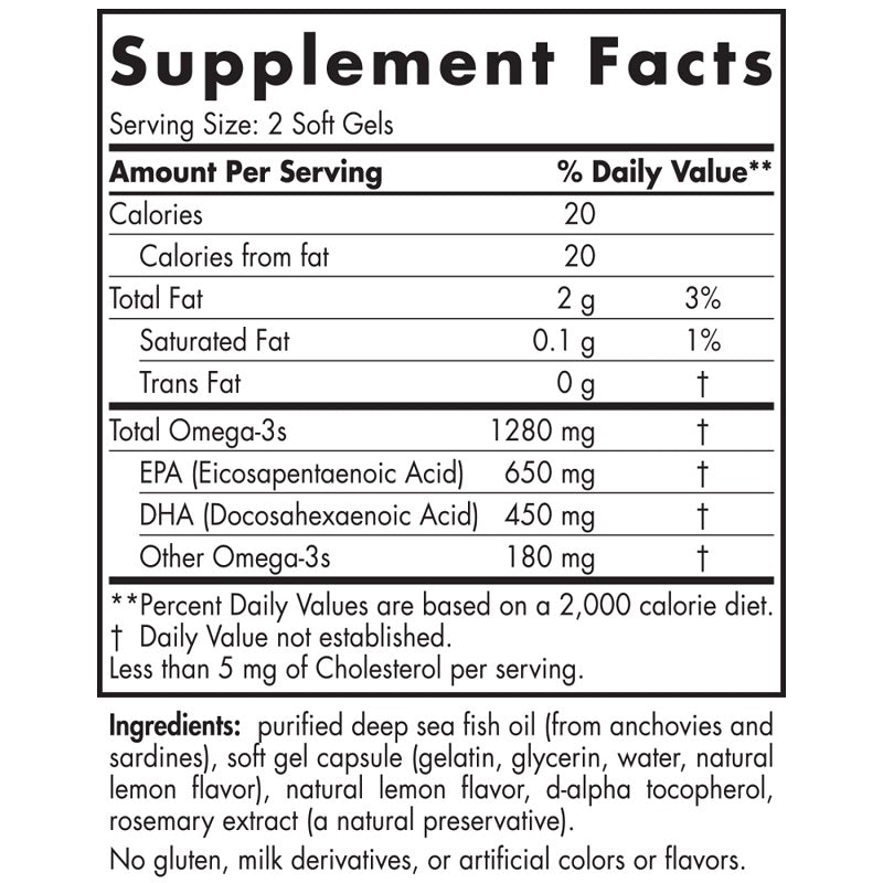 Ultimate Omega 180sg by Nordic Naturals