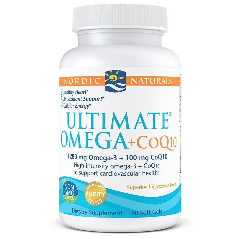 Ultimate Omega + CoQ10 60sg by Nordic Naturals