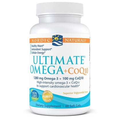 Ultimate Omega + CoQ10 60sg by Nordic Naturals