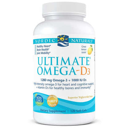 Ultimate Omega D3 120sg by Nordic Naturals