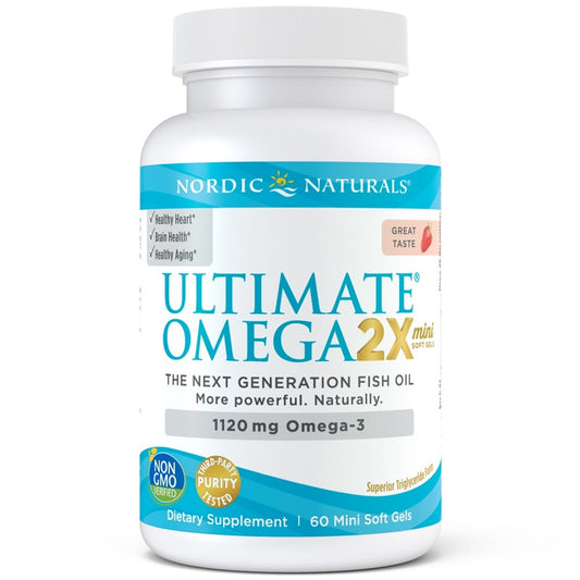 Ultimate Omega 2X Mini 60sg by Nordic Naturals
