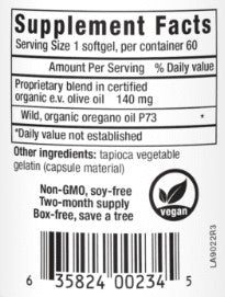 Oreganol P73 Super Strength Softgels by North America Herb & Spice