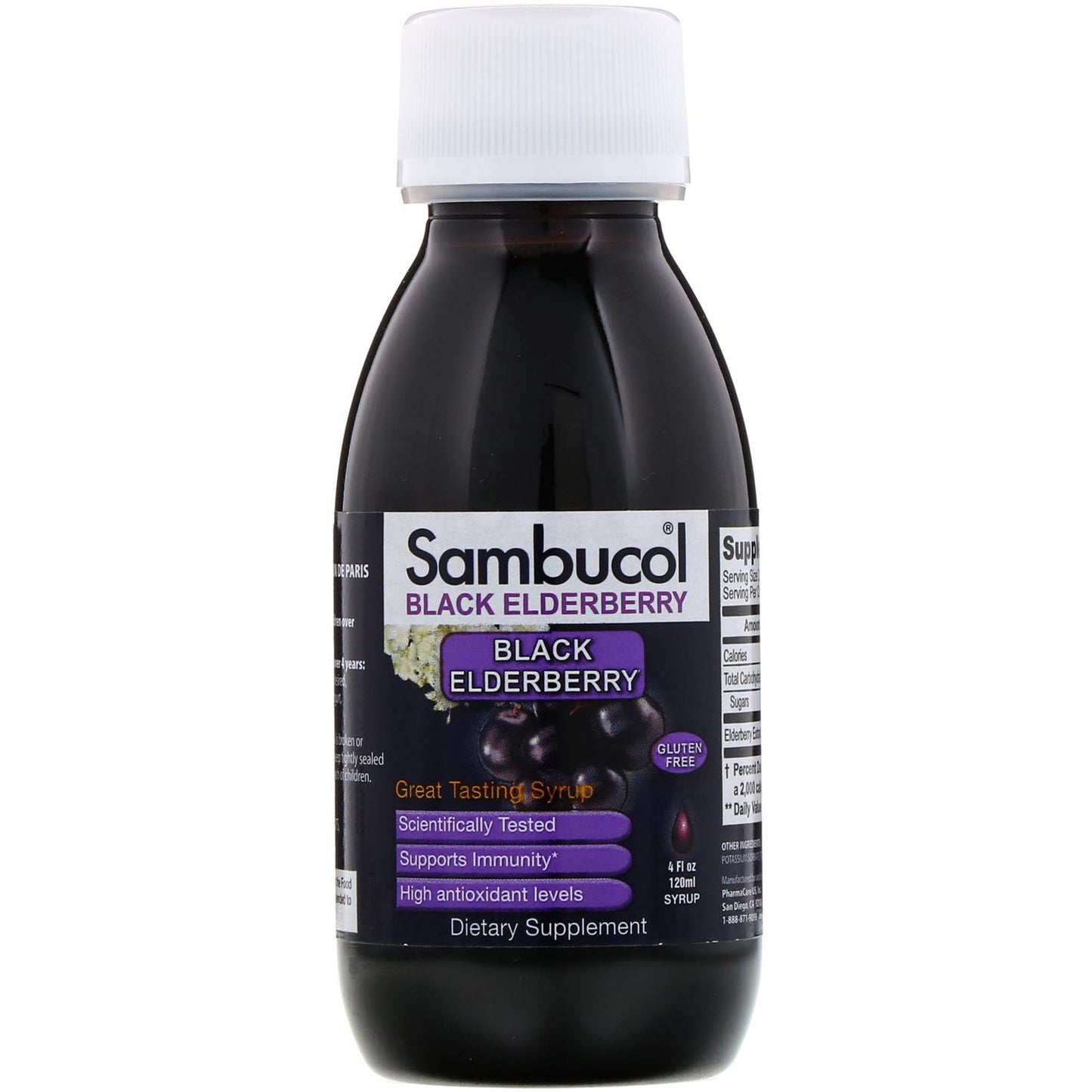 Elderberry Syrup 4oz by Sambucol