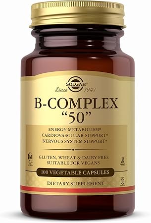 B-Complex 50mg Capsules by Solgar