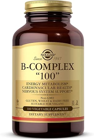 B-Complex 100mg Capsules by Solgar