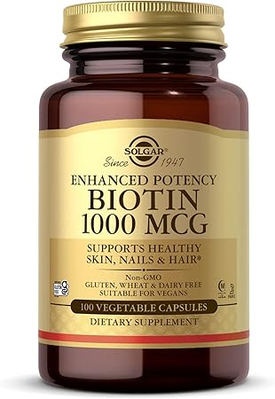 Biotin 1000mcg Capsules by Solgar